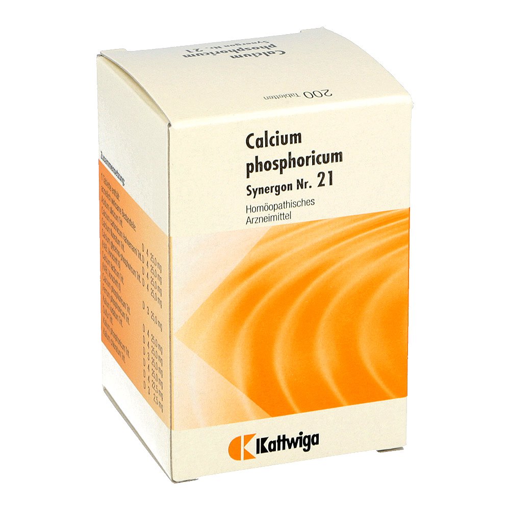 Kattwiga Arzneimittel GmbH Synergon 21 Calcium phos. Tabletten 04905784