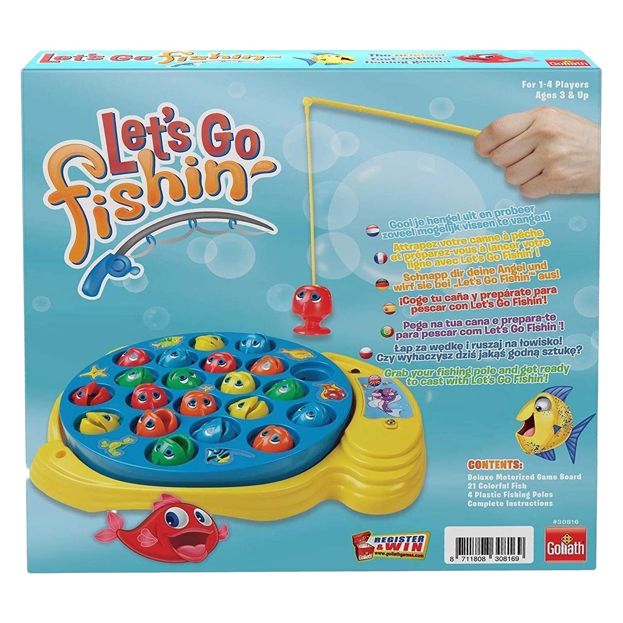 Goliath Toys Lass uns Original fischen gehen (Deutsch, Englisch, Französisch, Italienisch, 1 - 4 Spieler) (330816)