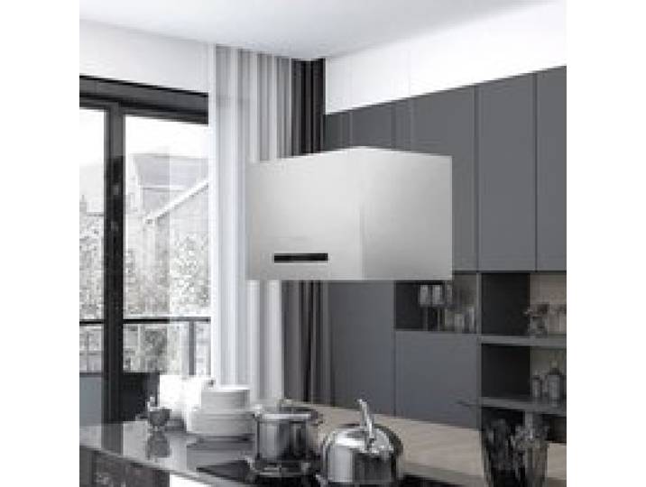 Hotte suspendue - SALALIS - SH119857 - 55 cm - Acier inoxydable - Écran tactile LCD