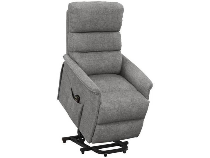 Fauteuil releveur de relaxation réglable électrique tissu
