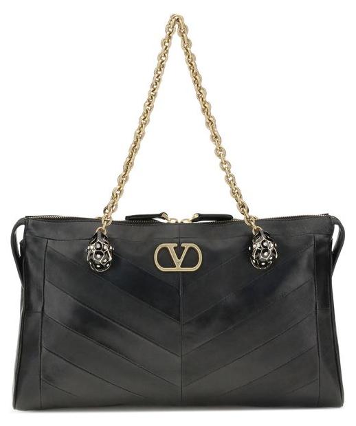 Valentino Garavani Schultertasche in Schwarz