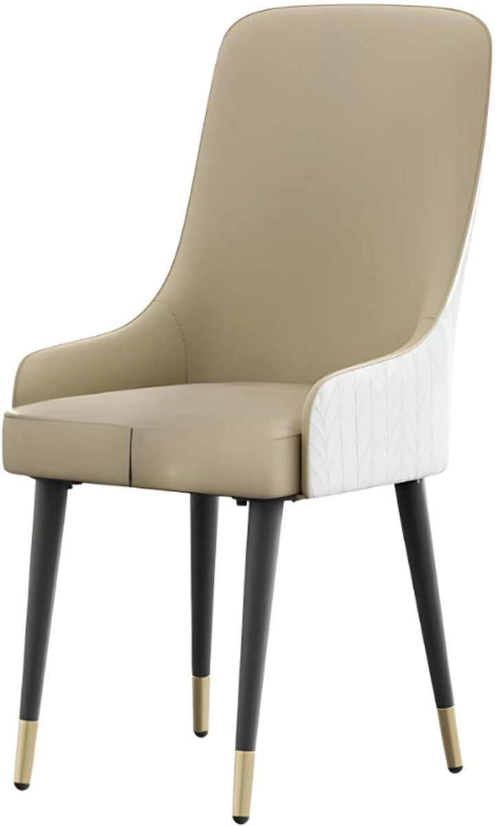 Bolt Edge Luxe Eetkamerstoelen Paris Set van 2 Khaki