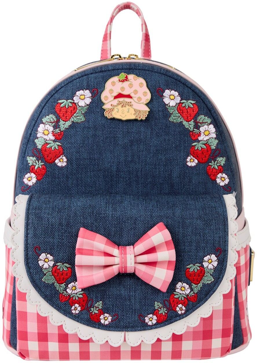 Loungefly: Strawberry Shortcake - Faux Denim Mini Backpack (SBSBK0010)
