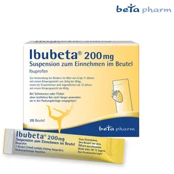 Ibubeta 200 Mg Suspension Zum Einnehmen Im Beutel 20 St