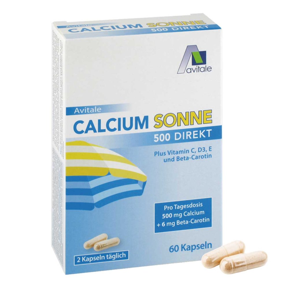 Avitale GmbH Calcium Sonne 500 Direkt Kapseln 17819477