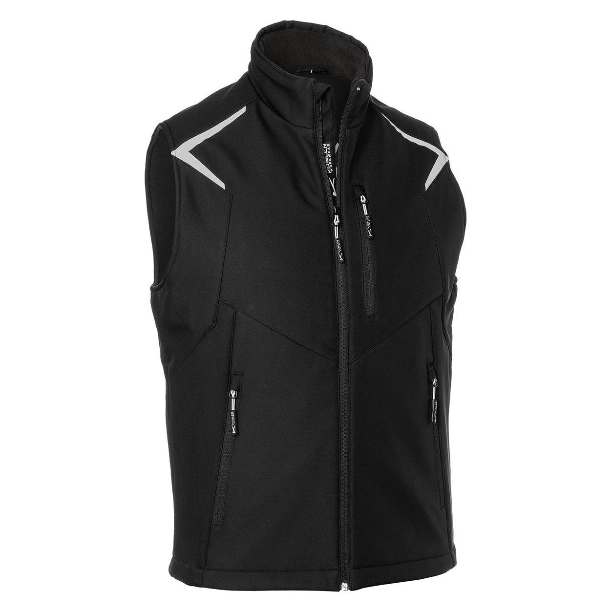 Kuebler Kübler Bodyforce Softshell Weste Schwarz XS (XS) (210141)
