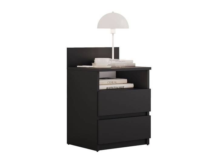 NACHTTISCH HANA M1 Schwarz matt