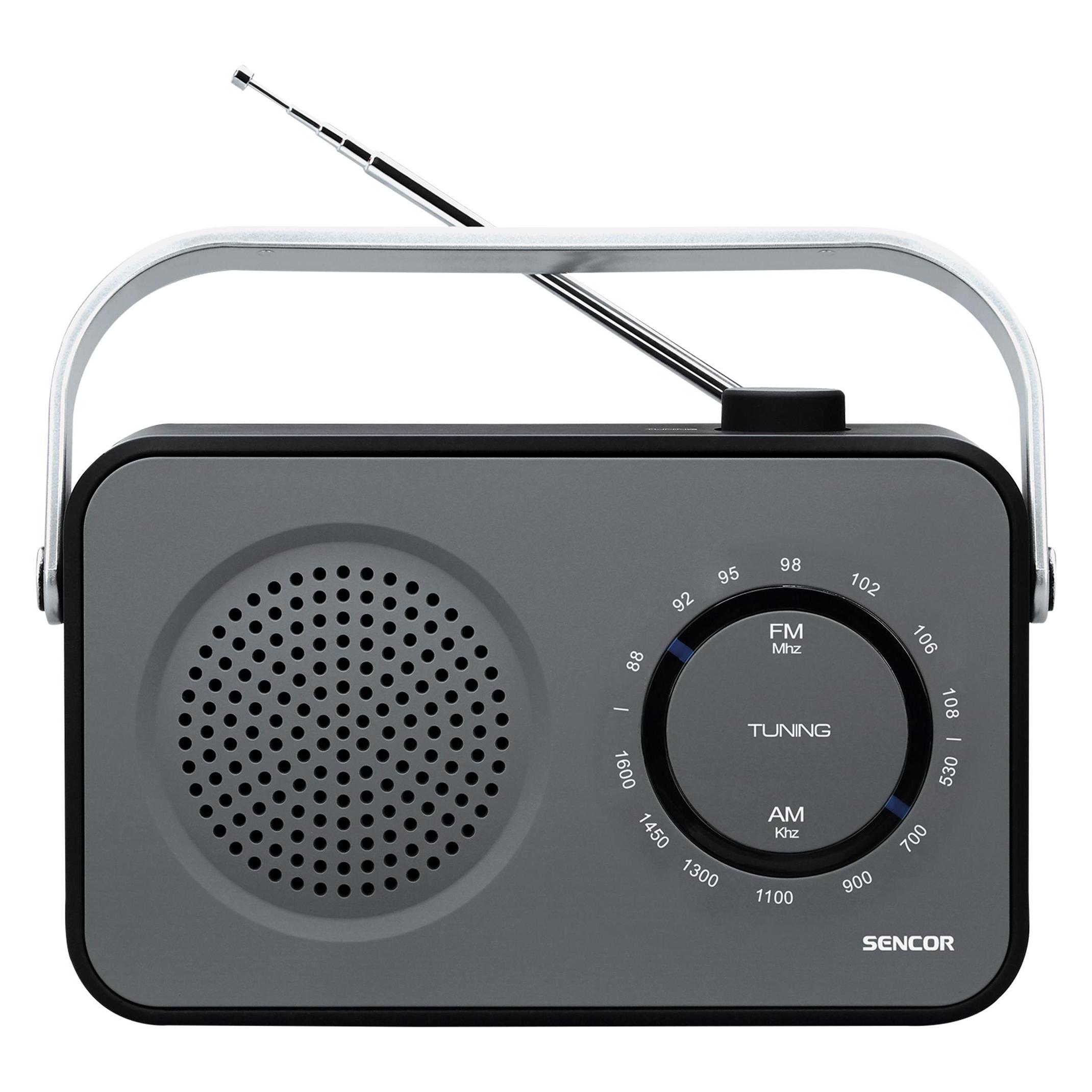 Sencor portable radio receiver (AM, FM) (SRD 2100B)