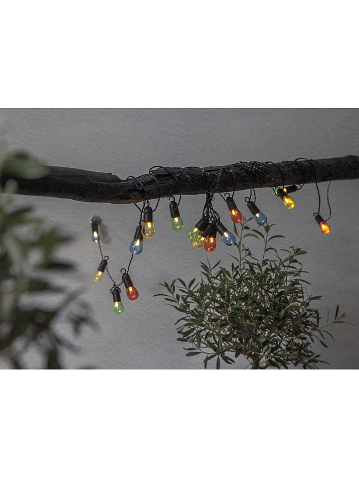 STAR Trading LED-Lichterkette "Small Hooky" in Bunt - (L)450 cm - onesize