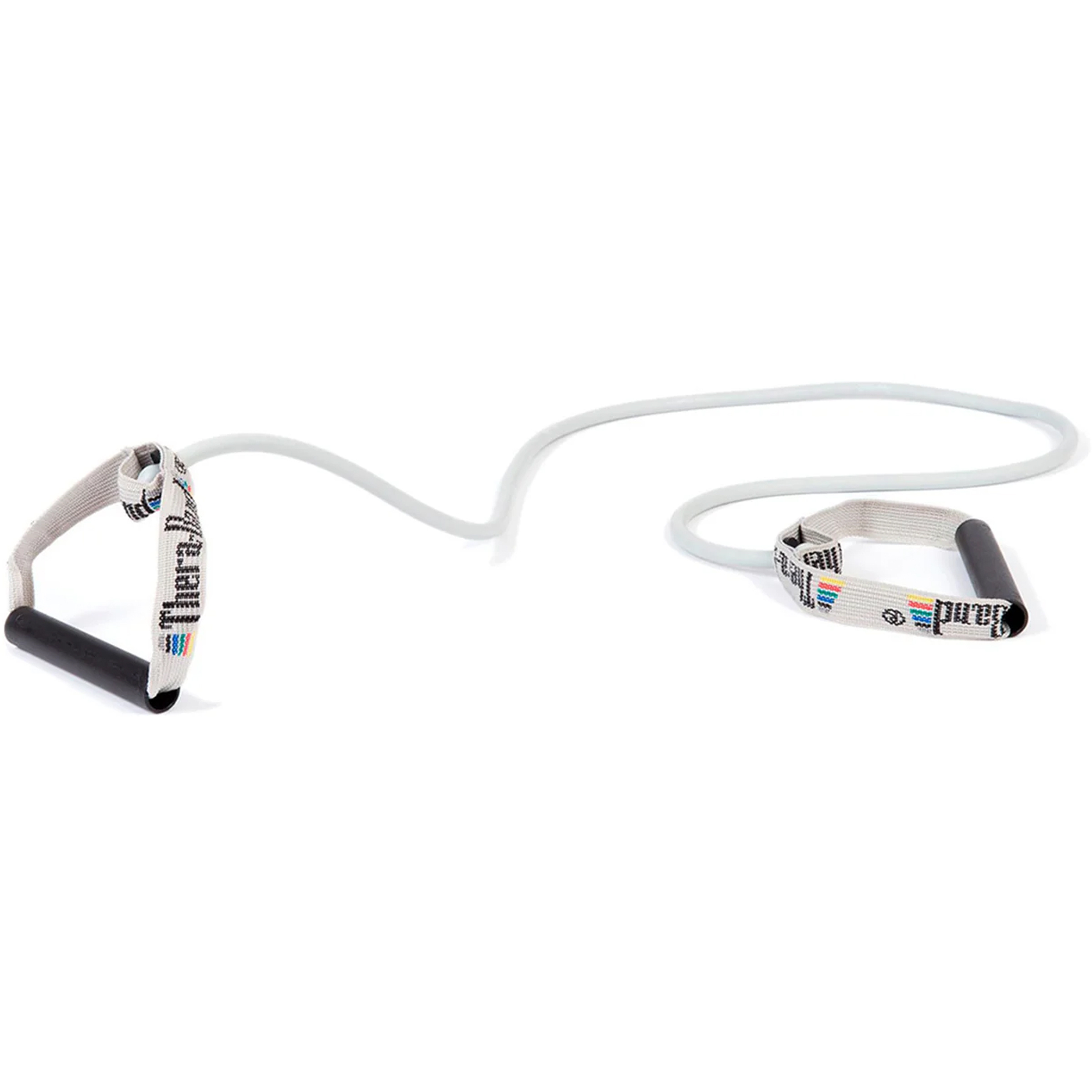 Thera-Band Bodytrainer Tubing mit festen Griffen Fitnessbänder silber Training & Fitness