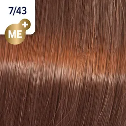 Koleston Perfect Vibrant Reds - 7/43 mittelblond-rot-gold