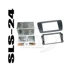 ACV 381328-06-1 Doppel-DIN Radioblende Einbauset Seat Ibiza (6J) 2008-> azaba...