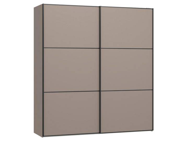 Jutzler Schwebetürenschrank, Hellbraun, 2 Fächer, 203x220x65 cm, Typenauswahl, Beimöbel erhältlich, umfangreiches Zubehör in verschiedenen Holzarten Größen Holzdekoren individuell planbar, individuelle Frontgestaltung, Schlafzimmer, Kleiderschränke, Schwebetürenschränke
