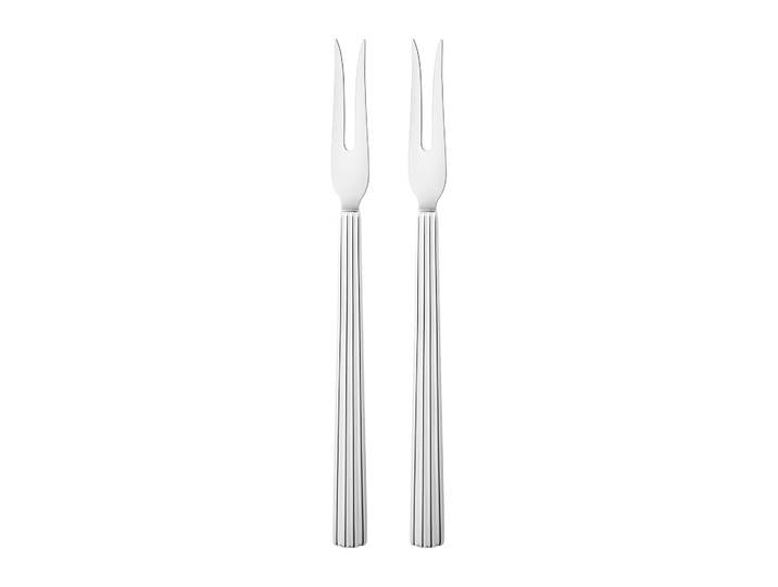 Georg Jensen Fourchette à charcuterie Bernadotte Acier inoxydable