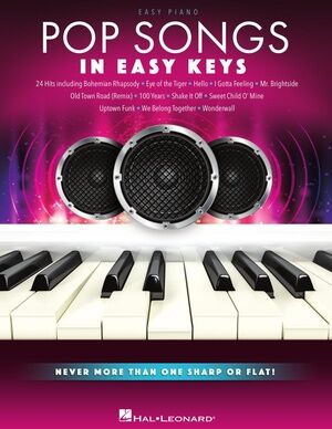 Hal Leonard Pop Songs In Easy Keys Piano