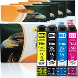 4er Set D&C Tinte für Expression Home XP-4200 Druckerpatronen kompatibel XP4200 Drucker