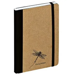 Pagna Notizbuch A6 »Pur« kariert 160 Seiten weiß