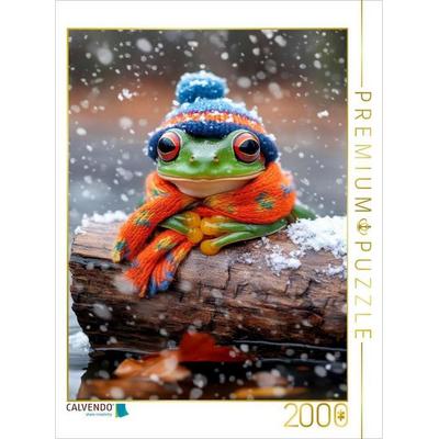 CALVENDO Puzzle Frösche | 2000 Teile Lege-Größe 90x67cm Foto-Puzzle für glückliche Stunden, Sonstige von , Calvendo Puzzle