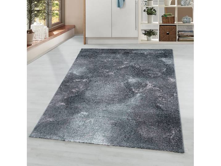 Teppich AYYILDIZ TEPPICHE OTTAWA 4203 , pink, B:140cm H:8mm L:200cm, Polypropylen (PP), Teppiche, Teppich, Wohnzimmer