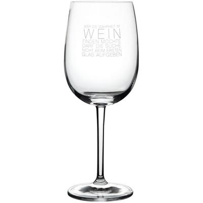 Räder Weinglas Wahrheit im Wein finden möchte darf die Suche nicht beim ersten Glas aufgeben