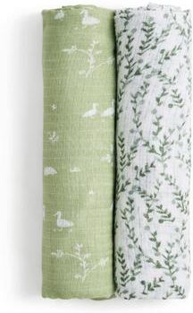 aden + anais aden+anais essentials 2-Pack Silky Soft Muslin Silky Soft Swaddles