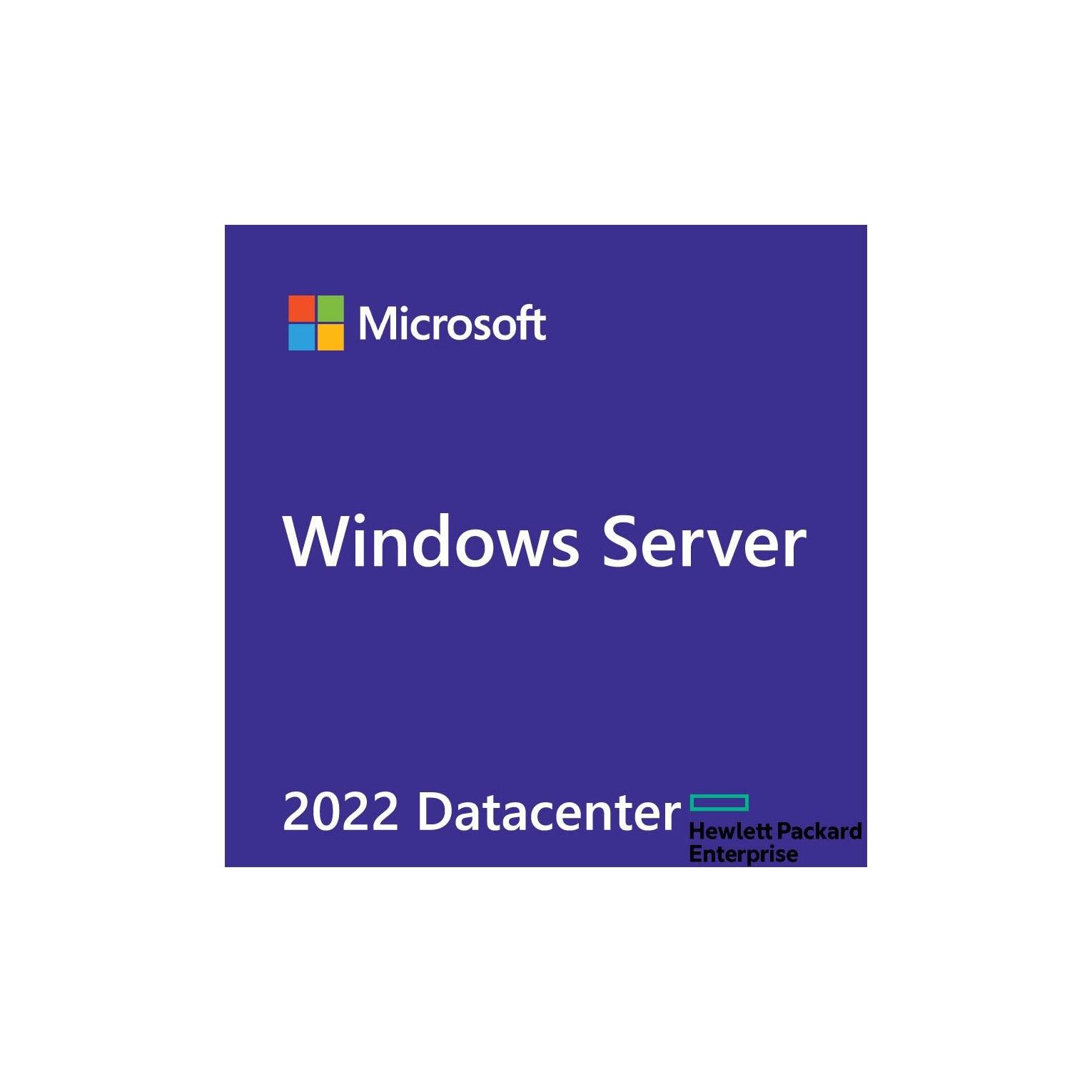 HPE MS WS22 4C DC Add Lic WW SW (unbegrenzt) (P46213-B21)
