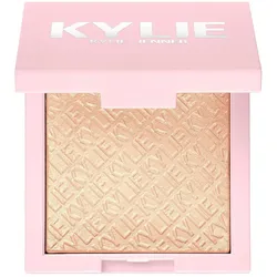Kylie Jenner, Highlighter + Bronzer, Kylie Cosmetics Kylighter Pressed Illuminating Powder - 8 G (#050 Cheers Darling, Highlighter, 8 g)