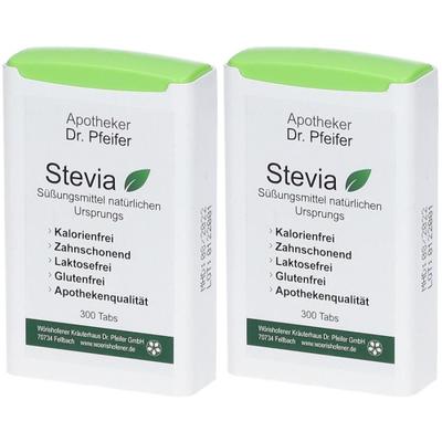 Stevia Dr.pfeifer Tabs 2x 2x300 St Tabletten