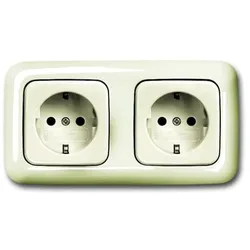 Busch-Jaeger SCHUKO Doppelsteckdose 20-2 EUCJ-212-503