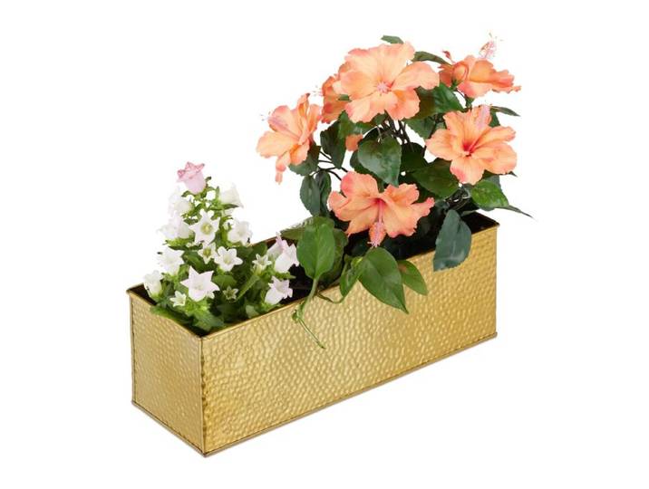 Relaxdays Blumenkasten für innen