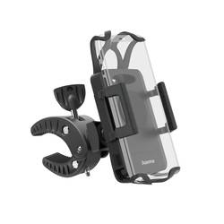 hama 00201514 Fahrrad-Handyhalterung Strong, 360 Grad drehbar, univers. für Smartphones