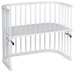 babybay Beistellbett maxi Holz Weiß
