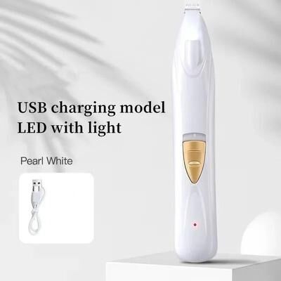 Uplift Essentials Precision Pro Grooming Paw & Detail Trimmer led Usb White