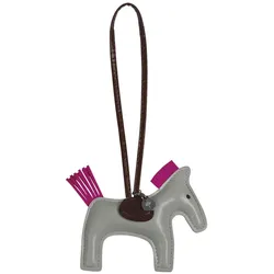 EQuest Taschenanhänger Pferd, Grau - Stilvolles Accessoire für Pferdeliebhaber