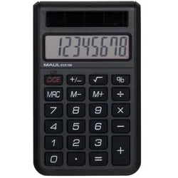 MAUL ECO 250 Taschenrechner Tasche Einfacher Taschenrechner Schwarz