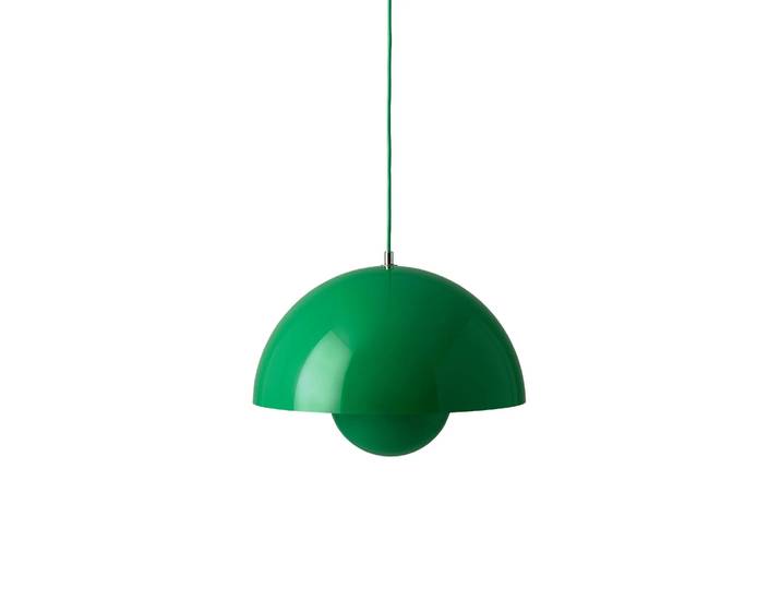&Tradition Flowerpot VP7 Pendelleuchte Signal green