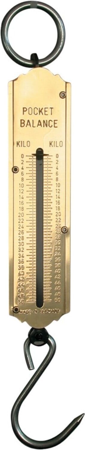 Hesse Taschenfederwaage 25kg Kilo/Kilo (5061-25)
