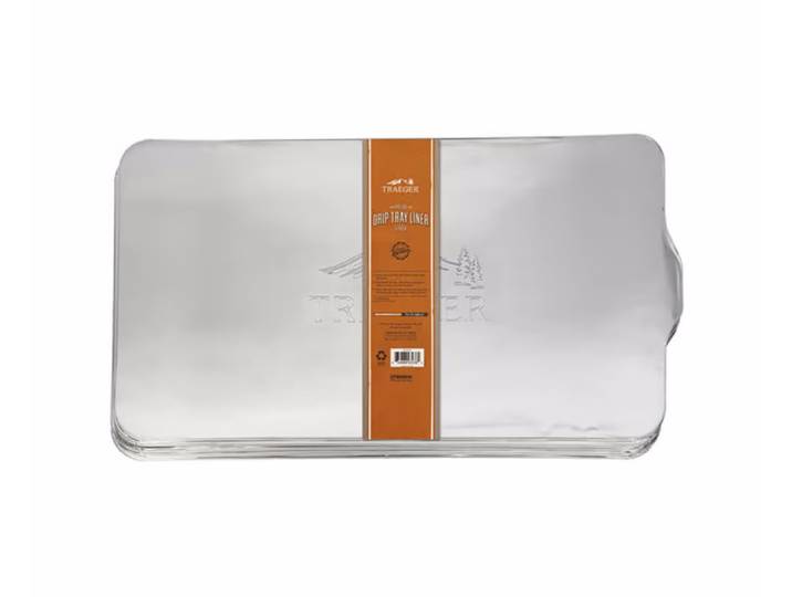 Traeger Drip Tray Liner Pro 780 5er Pack Einsatz für Fettauffangblech – Grillschale/Grillpfanne/Grillgeschirr