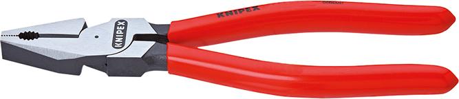 Kraft-Kombizange, Griffe mit Kunststoff überzogen, KNIPEX