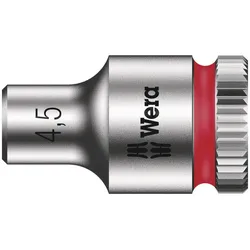 Wera 8790 HMA Zyklop-Steckschlüsseleinsatz mit 1/4"-Antrieb, metrisch Rot - 05003502001 - Rot