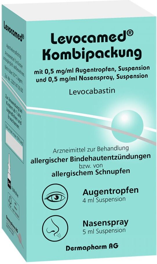 Levocamed Kombi 0,5 mg/ml At + 0,5 mg/ml Nasenspr.