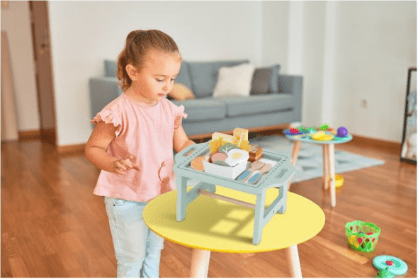Tooky Toys Tooky Toy Wooden Breakfast Set for Kids - 27-Piece - Ages 3+