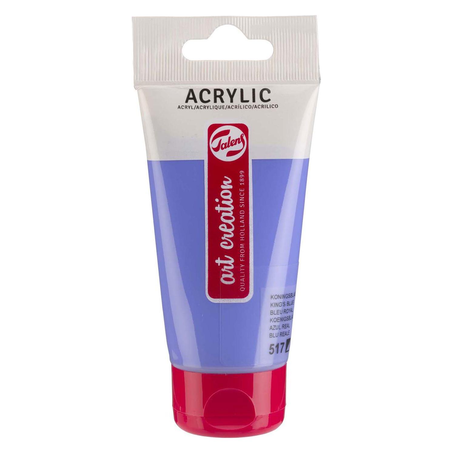 Talens Art Creation Acrylfarbe, Tube 75 ml, Königsblau 517 (75 ml) (57456707)