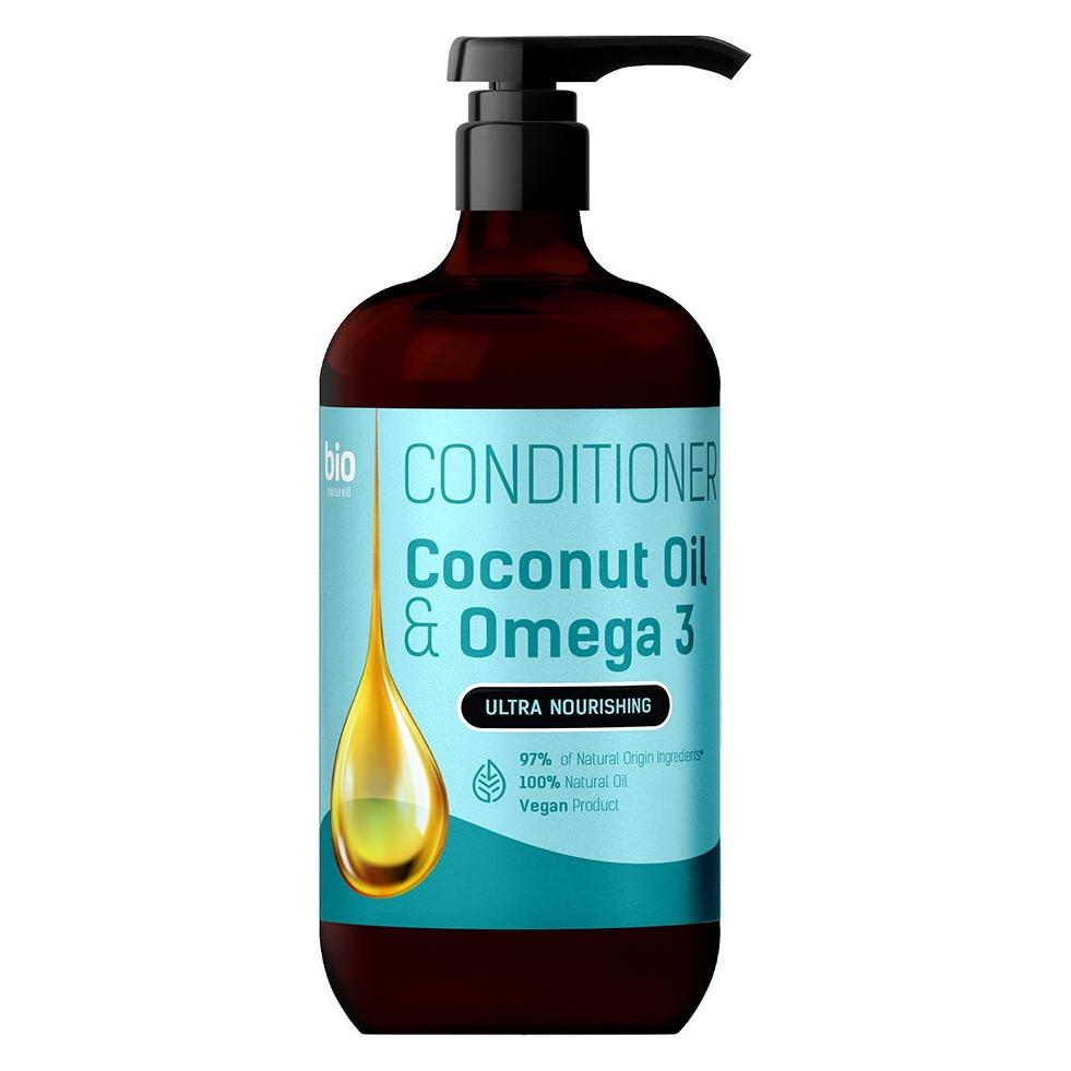 Bio Naturell Coconut Oil & Omega 3 szampon do wszystkich typów włosów 946ml (Läuse Shampoo, 946 ml) (55264351)