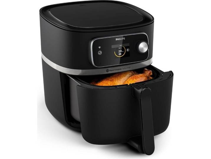 Philips Heißluftfritteuse Airfryer XXL Connected HD9880/90, 2200 W, Abschaltautomatik, Herausnehmbarer Behälter