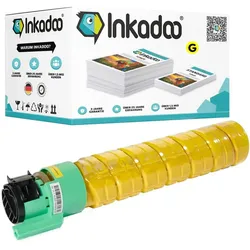 Inkadoo, Toner, Toner kompatibel zu Ricoh 888313 / TYPE 245 Toner, gelb Gelb (Y)