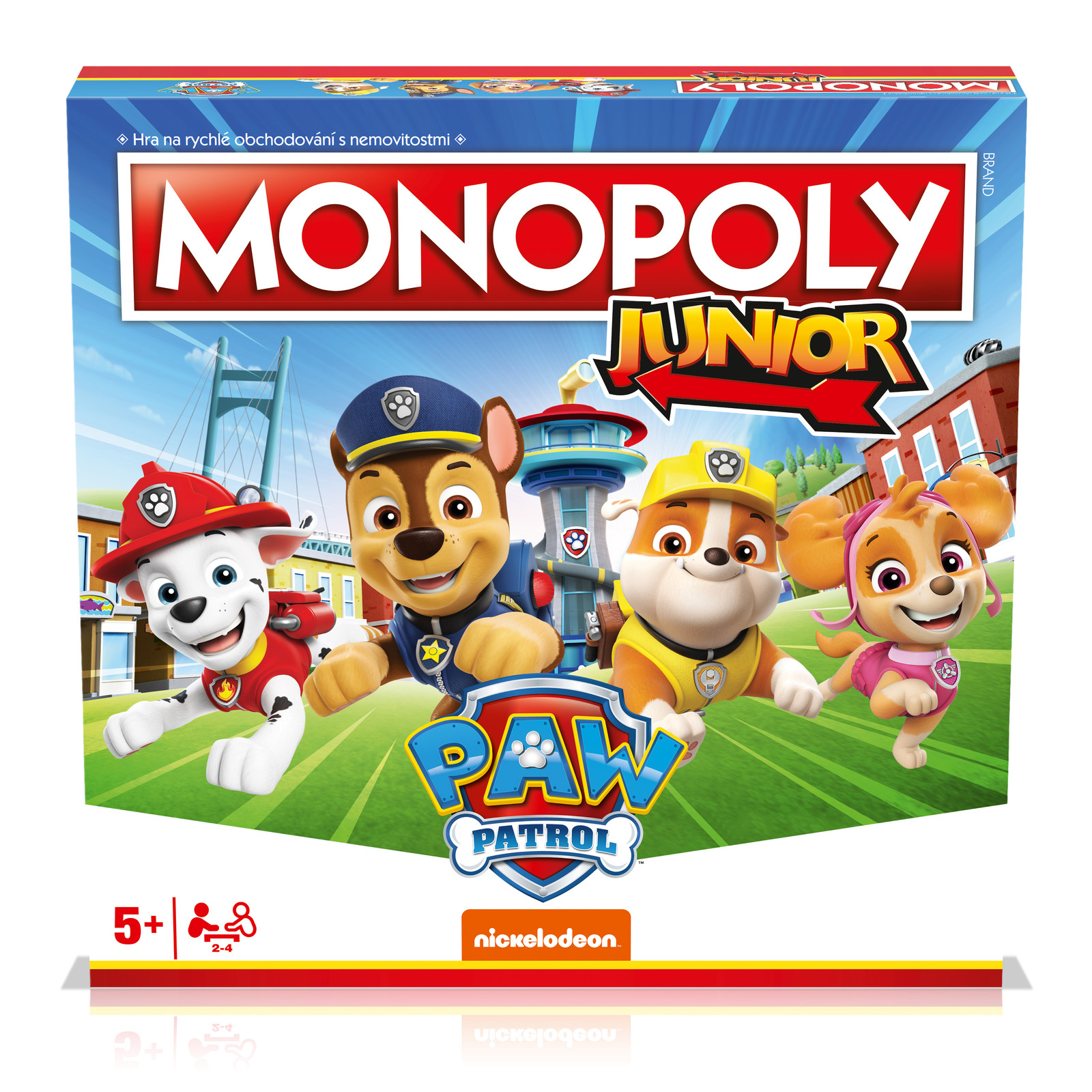 Alltoys Monopoly Junior Paw Patrol spel (Tsjechisch)