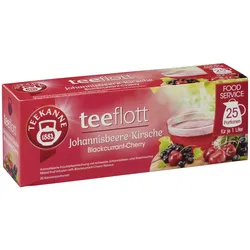 TEEKANNE teeflott Johannisbeere-Kirsche