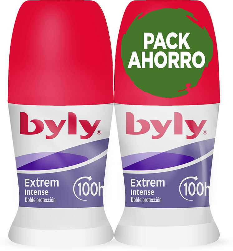 Byly Coffret Déo Roll-on Extreme Intense 100H 2 x 50 ml