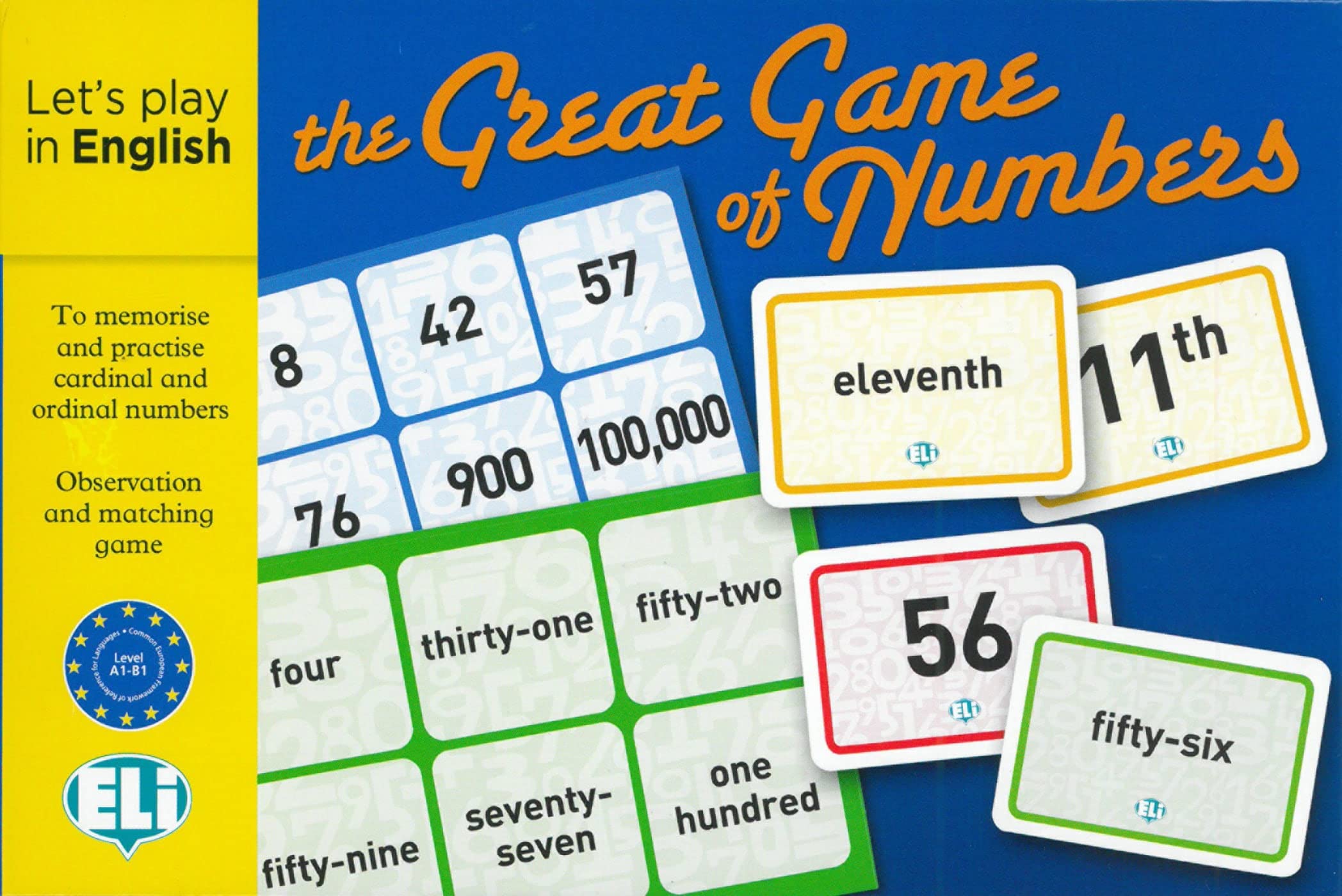 Klett - The Great Game of Numbers. Gamebox: Spiel mit 132 Spielkarten, 36 Bingotafeln und Spielanleitung - Preis vom 01.10.2026 17:08:56 h